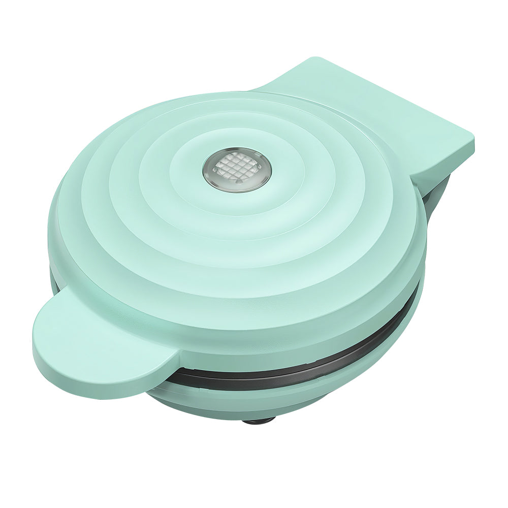 Mini Waffle Maker with Nonstick Plates for Breakfast and Snacks
