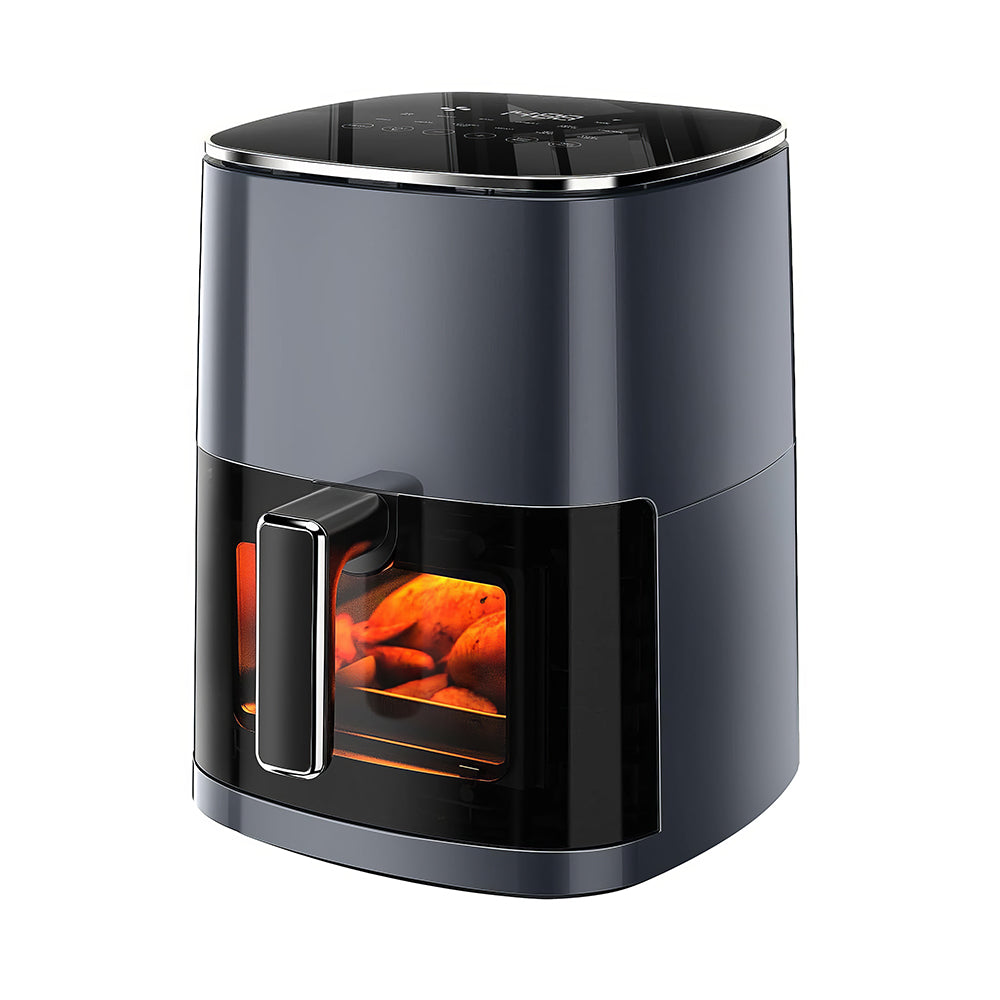 6.34 Quart Digital Air Fryer, 12 Cooking Presets with Viewing Window