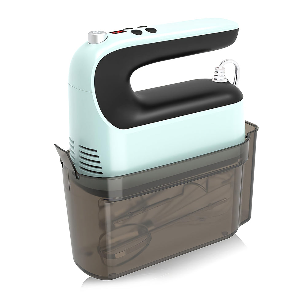 9 Speed Electric Hand Mixer with Digital Screen and Storage Case