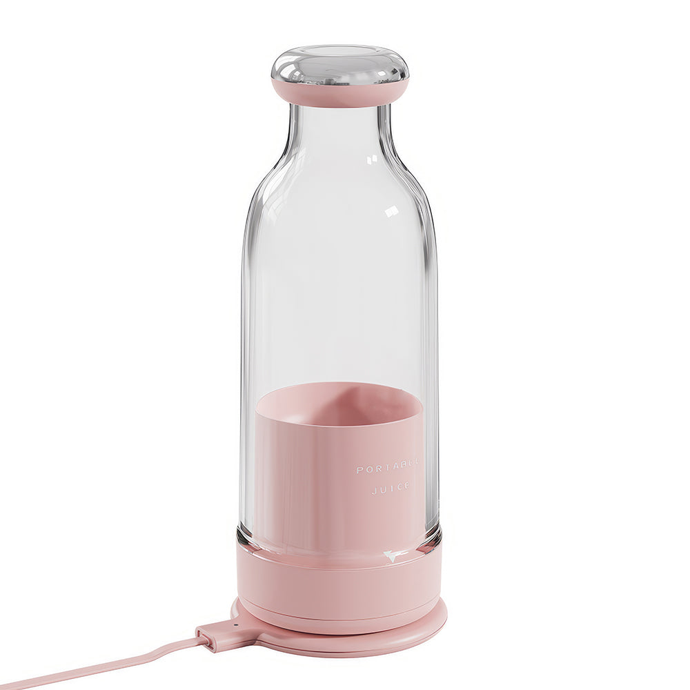 300ML Portable Personal Blender, USB Rechargeable with 6-Blade Stainless Steel Design