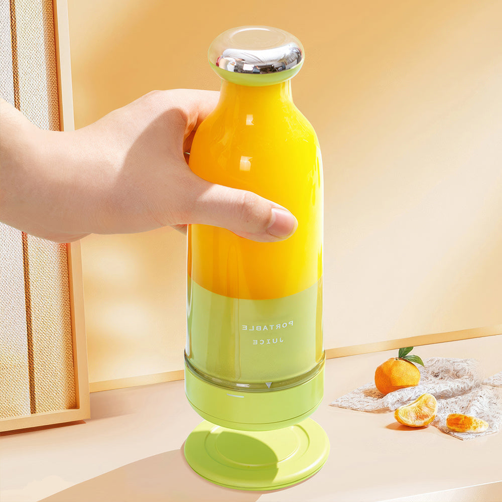 300ML Portable Personal Blender, USB Rechargeable with 6-Blade Stainless Steel Design