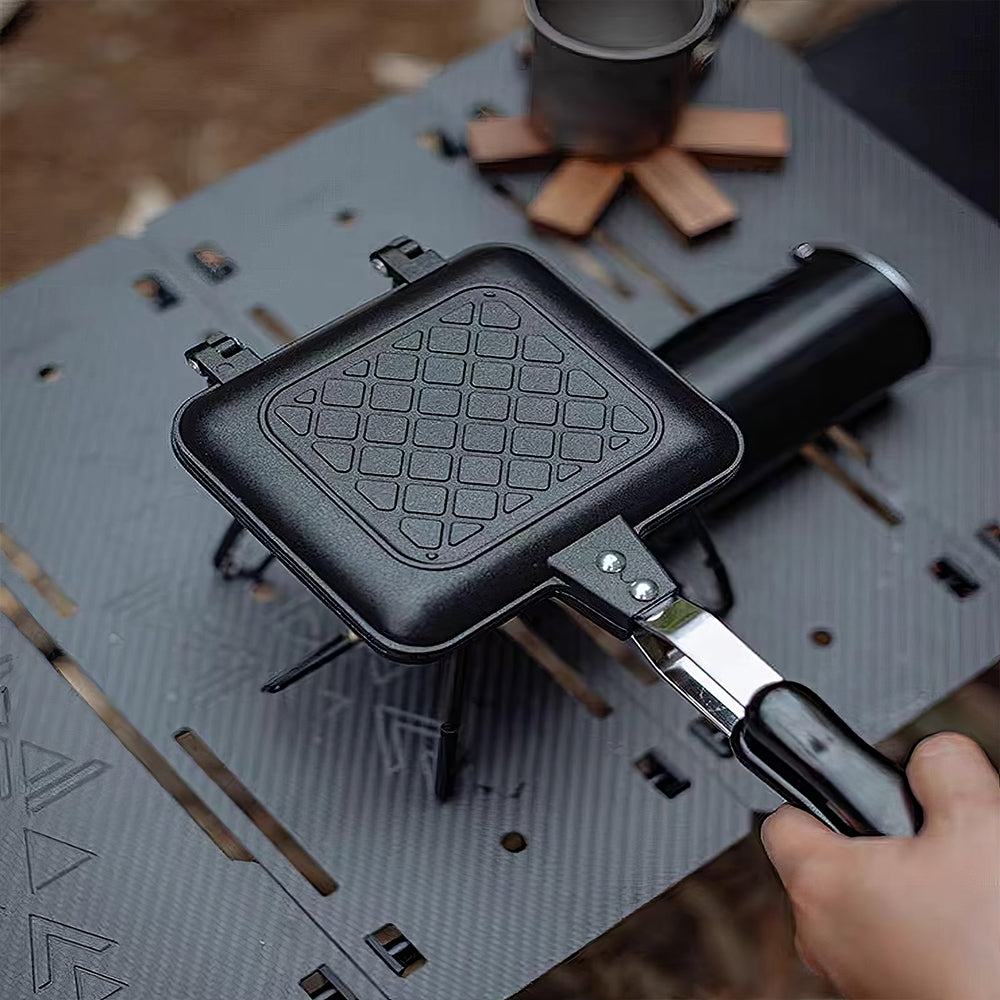 Stovetop Sandwich Maker with Nonstick Plates for Paninis and Grilled Cheese